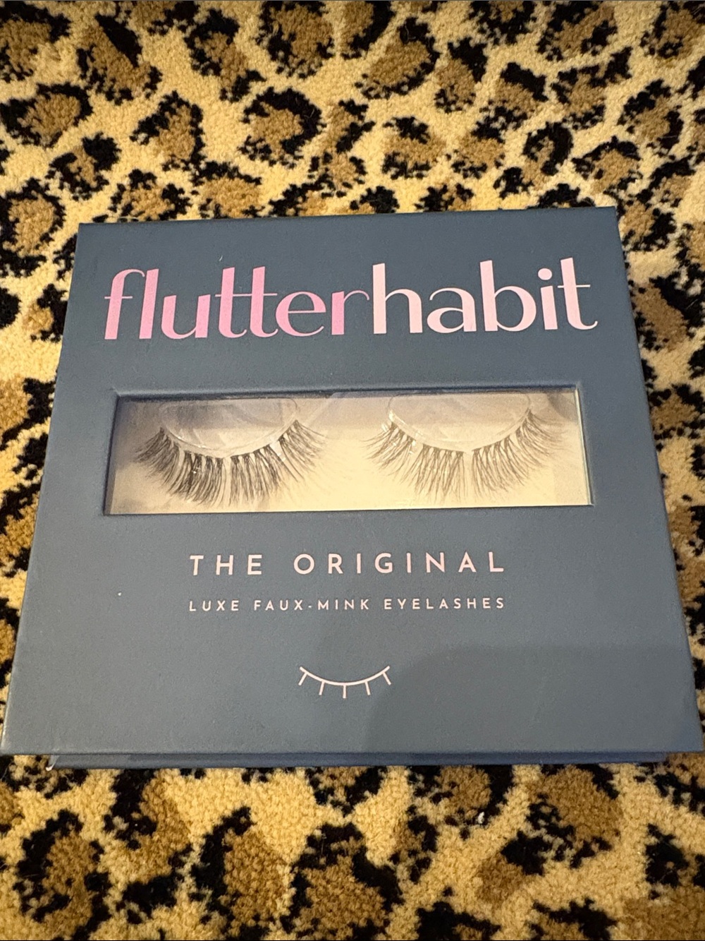 Flutter habit THE ORIGINAL lux faux mink eyelashes brand new in box